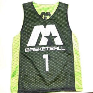 SMASH ATHLETIC basketball Jersey youth reversible Size S